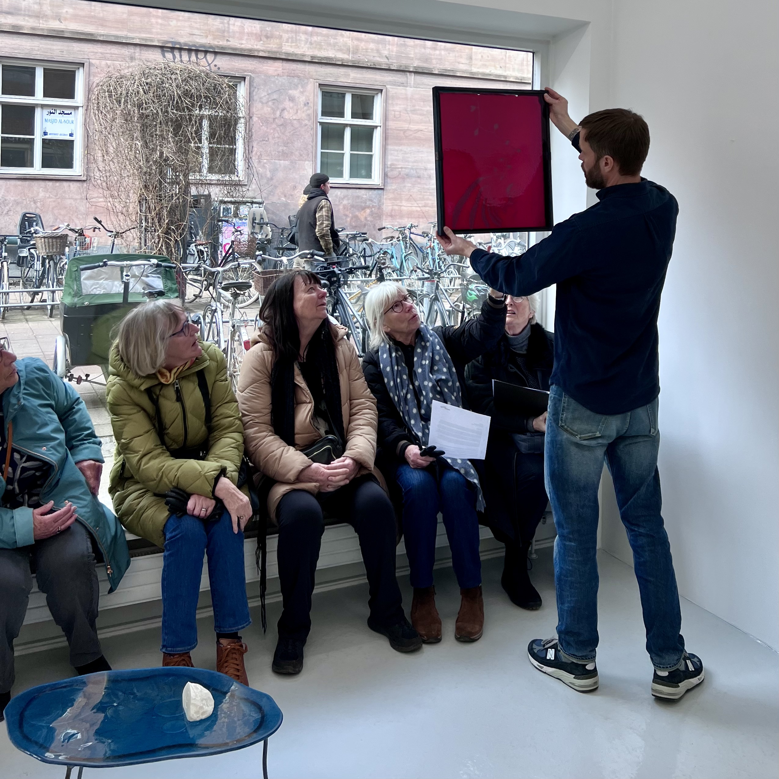 Nammagorium på besøg hos Bricks Gallery, Nørrebro