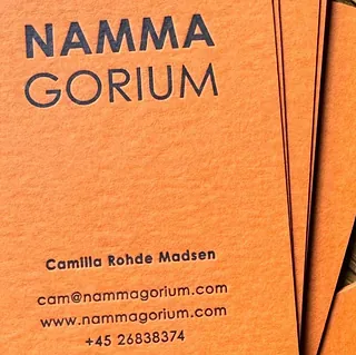 Nammagorium Visitkort