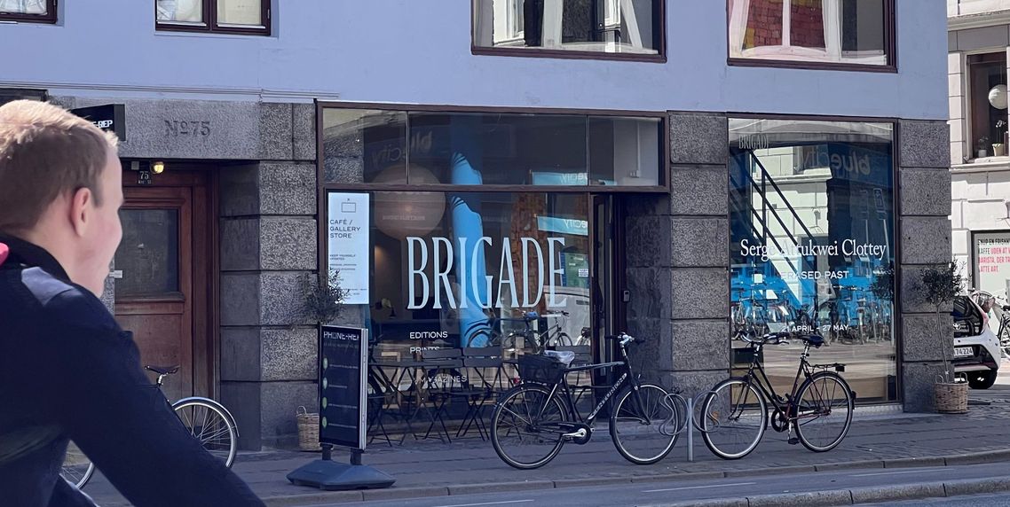 Brigade Gallery på Vesterbrogade,set udefra ©Nammagorium