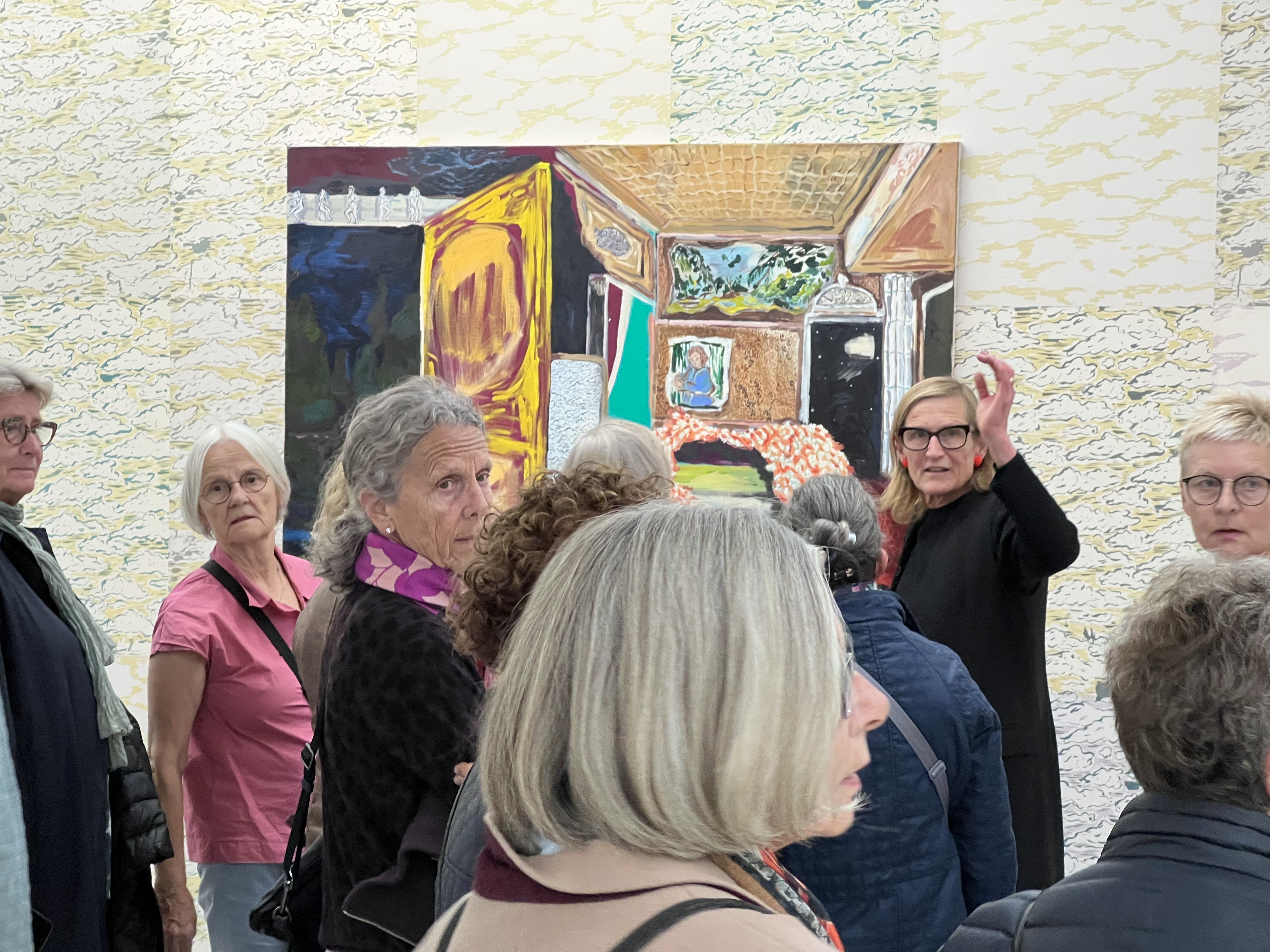 Nammagoriums Guidede gallerivandringer på besøg hos Anna på KANT, 2022